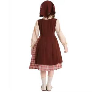 Costumes de conte de fées pour enfants, petite fille allumette, costumes de fermière pastorale pour les fêtes de carnaval - Product Image 5