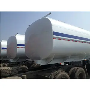 50000l liters petroleum aluminum tank 30000l fuel 40 cbm 50 cbm 60 cbm liquid oil tanker transport semi truck trailer