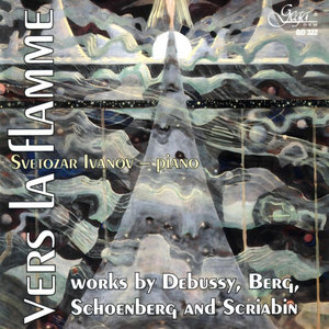 Conception de la couverture de l'album Vers La Flamme avec des illustrations de Debussy, Berg, Schoenberg, Scriabin - Product Image 1