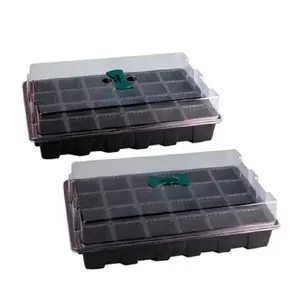 4 6 12 24 50 72 98 105 128 200 288 Cells PS Plastic Plug Seed Starting Grow Germination TrayためGreenhouse Vegetables Nursery