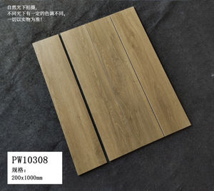 FOSHAN Moderno Antideslizante 20X100cm Tablones de cerámica esmaltados de <span class=keywords><strong>madera</strong></span> Simulación de cuerpo completo Habitación de <span class=keywords><strong>madera</strong></span> rectificada - Product Image 2