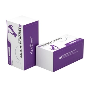 Suturas Quirúrgicas Veterinarias Absorbibles PGA PDO Catgut <span class=keywords><strong>PDS</strong></span> PGLA, Suturas Veterinarias de Polidioxanona Dexon con Agujas - Product Image 1