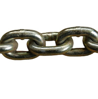 Cadena de Elevación G80, Cadena de Acero Aleado de 6 mm, 8 mm, 10 mm, Cadena de Carga Industrial de Alta Resistencia