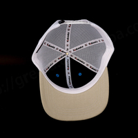 Casquette snapback en toile Richardson 112 unisexe, nouvelle conception, 6 panneaux, patch en cuir noir sur le devant, logo personnalisé, mode hiver, performance.