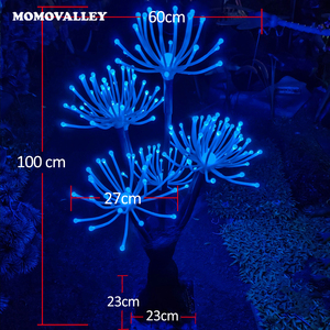 Momovalley Innovativa Novità Luce LED per Piante di Corallo con Ali Volanti Resistente all'Acqua Decorazione Foresta Incantata - Product Image 4