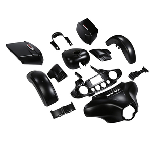Kit de carrocería de carenado, alforja apta para Harley CVO Street Glide 2018 Black Denim <span class=keywords><strong>HR3</strong></span> 90500013 - Product Image 2