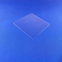 Placa de Vidrio de Cuarzo Transparente, Lámina de Sílice Fundida, Ventana de Alta Temperatura, Grosor y Tamaño Personalizados para Vidrio de Visión Industrial