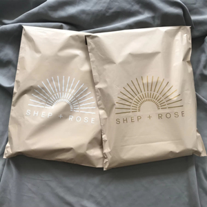 Doble cara impresa logotipo personalizado Polymailer plástico Mailer ropa correo envío embalaje correo bolsa de correo para ropa - Product Image 6