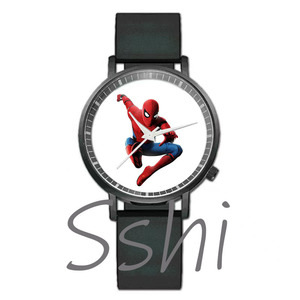 <span class=keywords><strong>Orologio</strong></span> al quarzo personalizzato da uomo e da donna con motivo Spider-Man nuovo <span class=keywords><strong>orologio</strong></span> da studente con Logo unico in PVC - Product Image 6