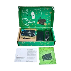 ชุดไมโคร:<span class=keywords><strong>บิต</strong></span> โก คิท รุ่นดั้งเดิมสำหรับบอร์ด BBC Micro:bit V2+ที่ใส่แบตเตอรี่ ไม่มีแบตเตอรี่ AAA +สายไมโครยูเอสบีสำหรับการเขียนโค้ดและการเขียนโปรแกรม - Product Image 1