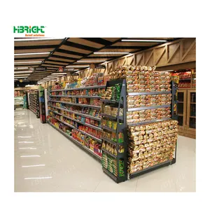 New Design Metallic Heavy Duty Large Capacity Storage Space Supermarket Shelf Store Display Rack