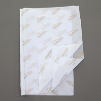 Papier sulfurisé imprimé avec logo personnalisé pour emballer les aliments
