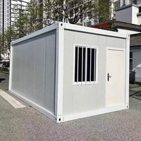 Maison préfabriquée moderne en conteneur extensible de 20 pieds, maisonnette en kit, conteneur maritime standard