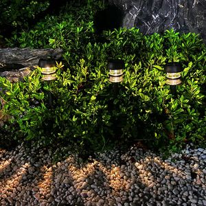 Lampe solaire de jardin LED portable, étanche, décorative pour pelouse, cour, patio, avec panneau solaire - Product Image 2