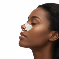 Bandes nasales extra-fortes en vrac, 100 pièces, sans latex, sans médicament, en forme de papillon, non tissées, certifiées CE, patchs anti-ronflement