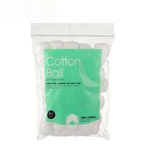 Bola de algodón 100% de alta calidad, bola médica absorbente de alcohol - Product Image 1