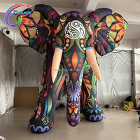 Publicité gonflable animal vif PVC géant gonflable éléphant