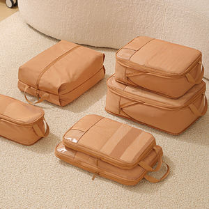 Conjunto de 6 Bolsas de Viagem Organizador de Roupas Cubos de Poliéster para Viagem Conjunto de Malas - Product Image 2