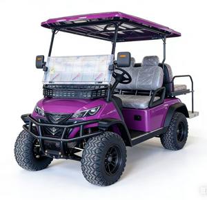 Voiturette de golf électrique tout-terrain 4 places à 4 roues, homologuée pour la route, alimentée par batterie au lithium 48V 60V, modèle 2026, à vendre - Product Image 6