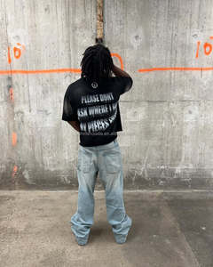 Nextide Nhà Máy Trực Tiếp 100% Cotton T-Shirt Axit Rửa Nặng Dtg Thời Trang Dạo Phố Hộp Phù Hợp Cắt Thả Vai Thiết Kế Không Có Moq - Product Image 4