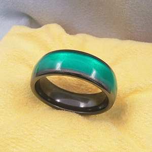NTAG216 T5577 NFC <b>Ring</b> Green <b>Ceramic</b> IP68 Waterproof Smart Finger <b>Ring</b> Rewritable for Business Card Sharing Door Access Control - Product Image 5