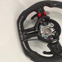 Volant sport en fibre de carbone personnalisé avec LED pour BMW M550i 2018