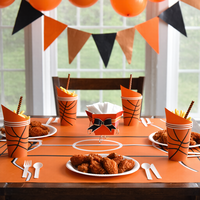Safari Animaux Fournitures De Fête D'anniversaire Ensemble De Vaisselle Jetable Assiettes En Papier Tasses Serviettes