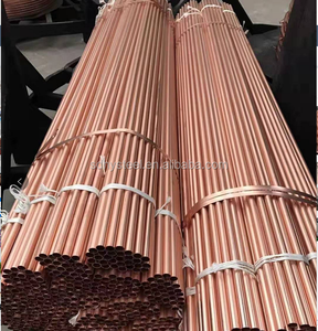 Pipa tembaga murni 6x1mmx 6m 1/2 tabung lurus keras ASTM B280 - Product Image 3