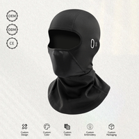 Cagoule thermique doublée polaire pour l'hiver, masque de ski long, coupe-vent, respirant, avec logo personnalisé, couleur sur mesure, fabrication OEM