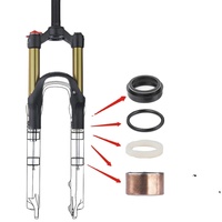 Pièces d'amortisseur de fourche avant de vélo de montagne BOLANY, éponge absorbante d'huile, anneau de course, joint d'huile et anneau d'entretien