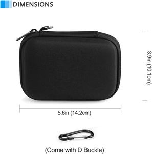 Bolsa de almacenamiento de cargador de batería de carcasa dura, accesorios electrónicos, funda de carga de batería para paquete de batería Magsafe, solo caja - Product Image 5