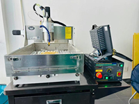 Máquina de Marcado Láser CNC de Husillo Automático Mini de Doble Propósito JT, Husillo de 0.5kW, Área de Trabajo de 135x80mm, Alta Capacidad de Grabado y Fresado