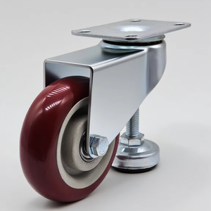 4-Zoll 360-Grad Verstellbare Schwerlast-Lenkrollen 100KG Tragfähigkeit Kugellager PP Langlebiges Industrie-Equipment - Product Image 3