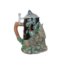 Vente en gros de mugs à bière en céramique gravés sur mesure, souvenirs du Danemark, pas chers