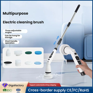 Cepillo eléctrico de mango largo 7 en 1, cepillo de limpieza eléctrico giratorio inalámbrico para cocina Elektrische Reinigungsburste - Product Image 2