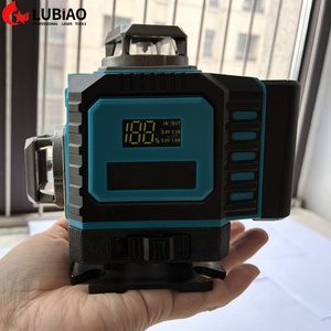 Certificación CE, Nivelador Láser Verde <span class=keywords><strong>de</strong></span> 12/16 Líneas, Autonivelante 360 °   <span class=keywords><strong>Nivel</strong></span> Láser con Control Remoto, Resistente al Agua IP54, Herramienta <span class=keywords><strong>de</strong></span> Medición Antichoque - Product Image 5