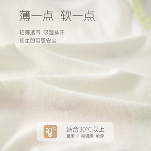 Barboteuse bébé lapin mignon en pur coton, fine, sans manches, pour l'été, unisexe, pour les sorties - Product Image 3
