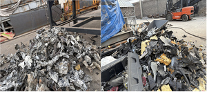 Ums950 chất thải xe nghiền máy điện thoại di động xe Vỏ Shredder phế liệu xe tái chế máy móc - Product Image 4