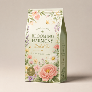 Custom Printed Biodegradable Recyclable Stand up <b>Pouch</b> with Zipper Top for Food Snacks Milk Pet Food Candy Tea Treats Wholesale - Product Image 1
