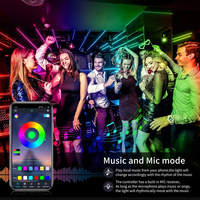 Bande LED Flexible Intelligente SMD5050 avec Télécommande APP, 2M 3M 4M 5M, 30 LED 60 LED, Synchronisation Musicale, Kit de Bande LED RGB pour Décoration Intérieure