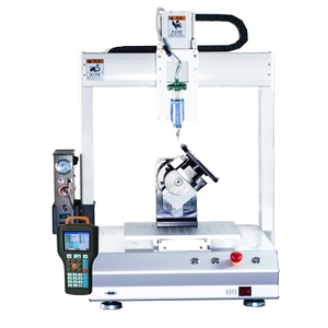 Suministro de fábrica Mejor precio Dispensador Robot Máquina dispensadora de pegamento de fusión en caliente Vidrio con marco - Product Image 5