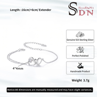 Bracelet chaîne réglable en forme de cœur romantique avec pendentif en pierre CZ délicat pour femme, plaqué or, tendance, cadeau de mariage, vente en gros