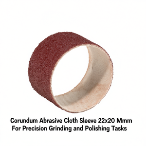 Ttake - Funda de tela abrasiva de corindón de 22x20 mm para trabajos de rectificado y pulido de precisión - Product Image 2
