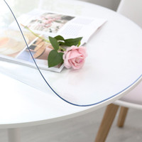 Rouleaux de film PVC transparents super grands de 2,4 m de diamètre, style tendance, pour nappes rondes – Vente en gros