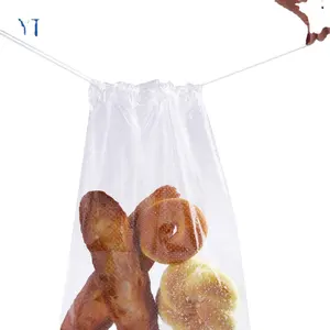 定制袋热狗蛋糕饼干透明塑料热门面包袋，带食品包装印刷
