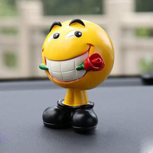 Personnalisé Résine Émoticône Poupée Bobblehead - Product Image 6