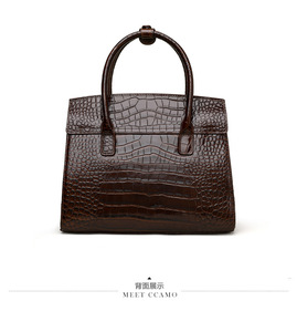 Bolsos de Mano con Patrones de Lujo, Bolsos Clásicos de Gran Capacidad para Mujer, Bolsos Cruzados de Cuero Genuino de Diseñador para Mujer - Product Image 6