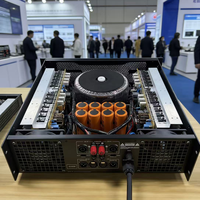 Amplificateur de puissance professionnel 3U TD-class 1800W, équipé d'un transformateur toroïdal à courant élevé, adapté aux soirées DJ sur scène