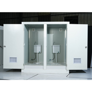 China <span class=keywords><strong>armal</strong></span> prefabricado pequeño VIP al aire libre de lujo contenedor campamento camping Portátil Baño ducha WC inodoro móvil portátil para la venta - Product Image 3