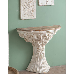 Table <span class=keywords><strong>console</strong></span> <span class=keywords><strong>d</strong></span>'entrée simple italienne en Mgo sculptée, table <span class=keywords><strong>d</strong></span>'appoint élégante et unique, table <span class=keywords><strong>console</strong></span> moderne bon marché avec plateau en bois - Product Image 5